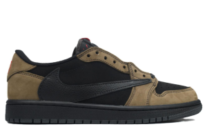 TRAVIS SCOTT X AJ 1 LOW OG VELVET BROWN