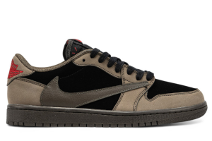 TRAVIS SCOTT X AJ 1 LOW OG VELVET BROWN