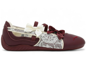 SPEEDCAT BALLET LACE MAROON